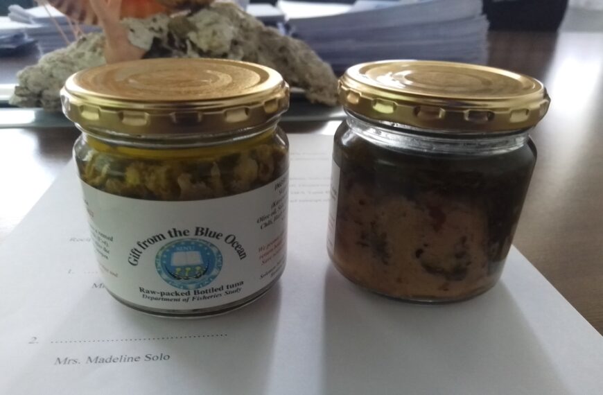 SINU Made Tuna Bottled Products to be Displayed