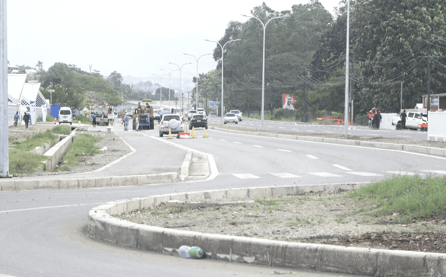 Dr Rogers Says Roadworks Completion by Mid-October