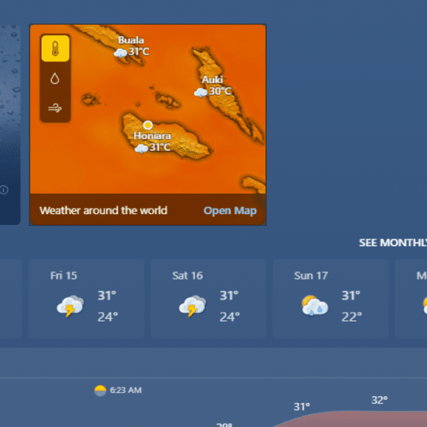 Bad Weather Warning Cancelled