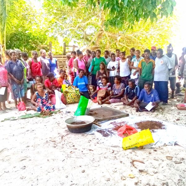 Food security training held at Polomuhu, Gela
