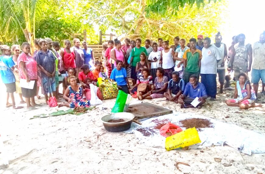 Food security training held at Polomuhu, Gela