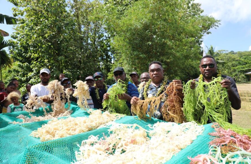 Hou Launches Port Adam Seaweed Farmers Association