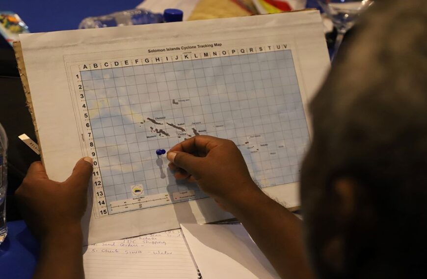 Meteorological Services Simplifies Cyclone Tracking Map with Support of AHP Partners