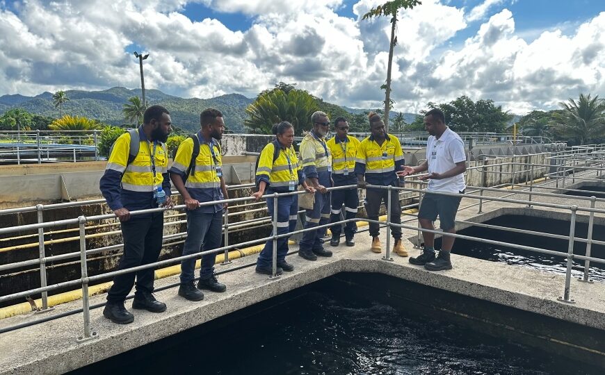 Engineers from Solomon Water Receive Training in Fiji