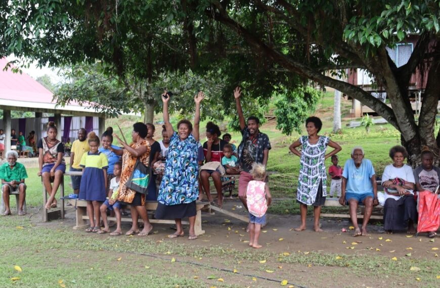 Namoraoni Community Celebrates the Achievement of No Open Defecation