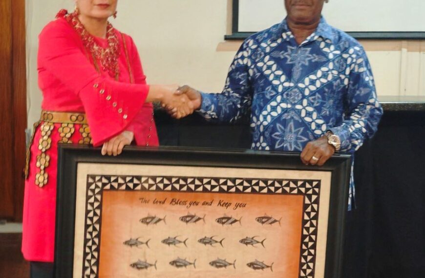 PM Manele Acknowledged Outgoing FFA’S DG