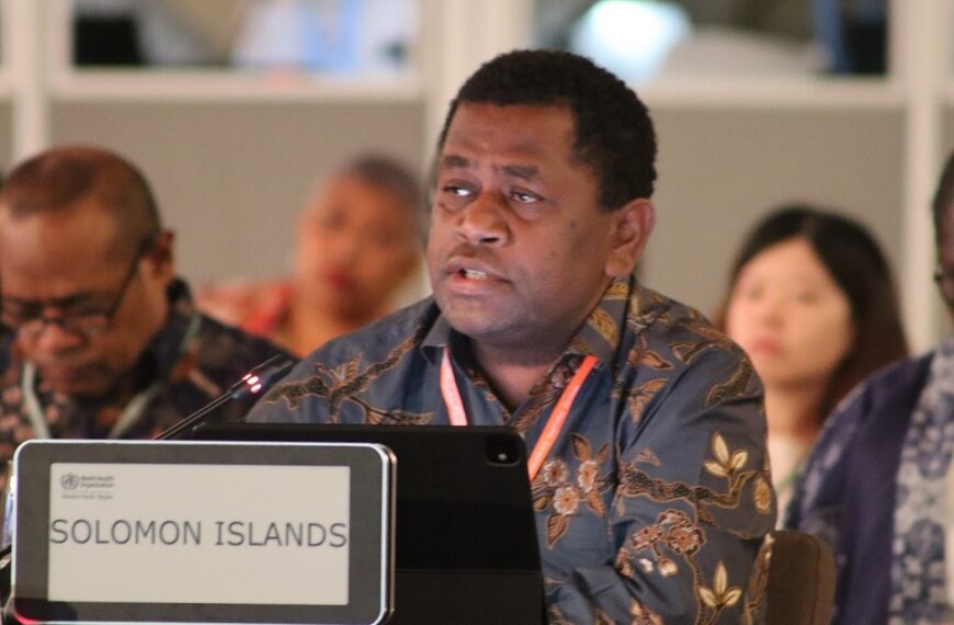 Health Minister support Regional Implementation Plan for Climate Change and Health