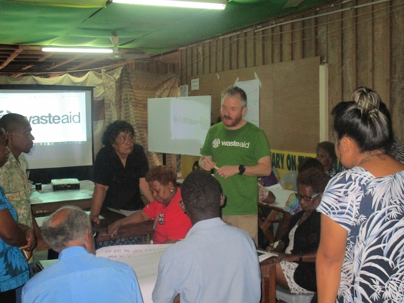 WasteAid Facilitates Marine Litter Workshop