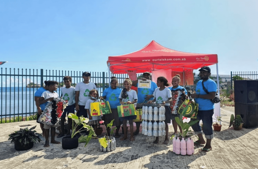 Inspiring Change with Waste Management Project Initiatives in Auki Town  