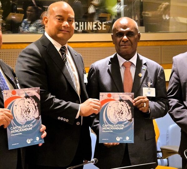 PM Manele Launches Pacific Resilience Facility Capitalisation Memorandum at UNGA80