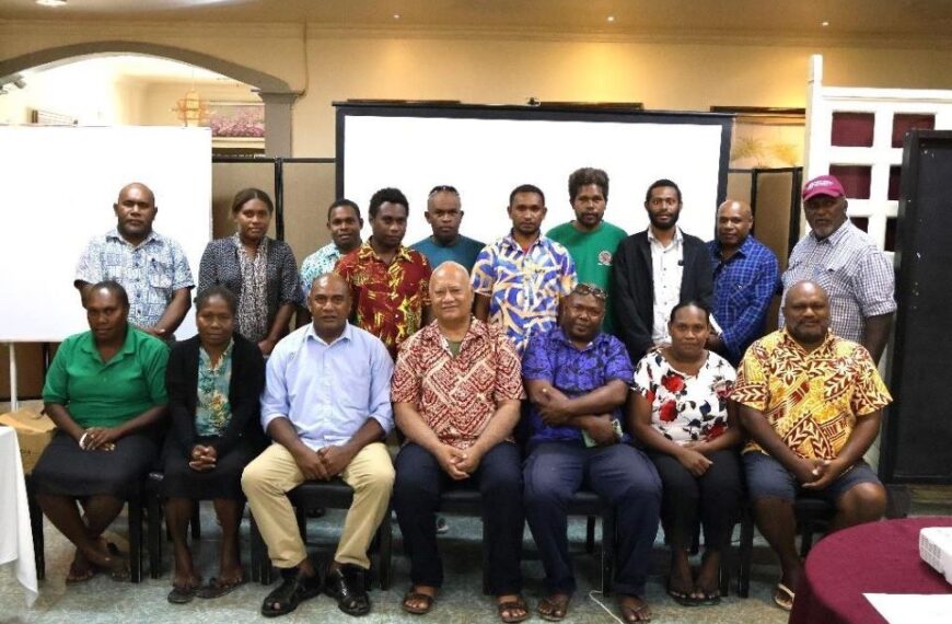 Training of Trainers on Climate Smart Agriculture for MAL Officers Held in Honiara