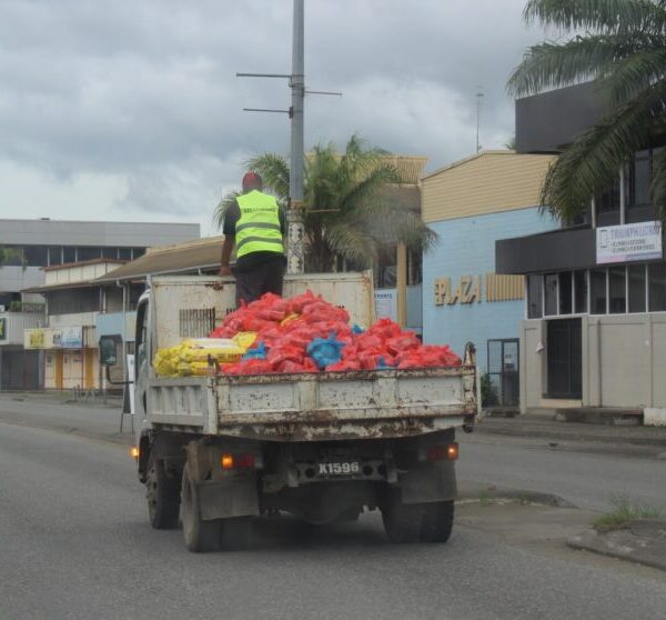Livelihood Distribution Team Learns Proper Use of PPE’s As Food Deliveries in Honiara Continues