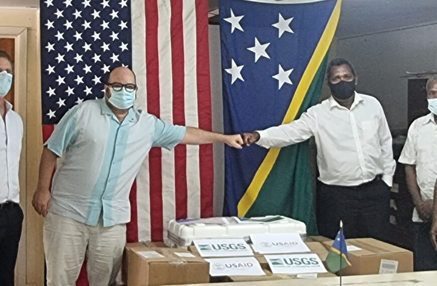 United States Provides Volcanic Monitoring Equipment for Solomon Islands’ Savo Volcano