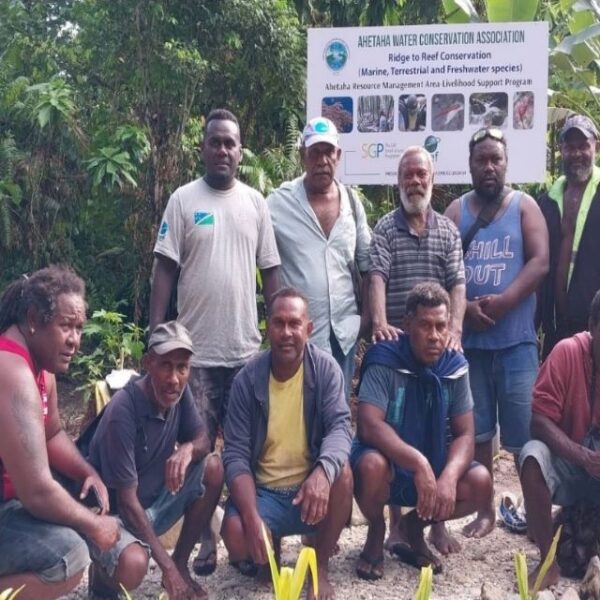 Ahetaha Water Conservation Association in East Are’are Celebrates Handing over of Milestone Projects