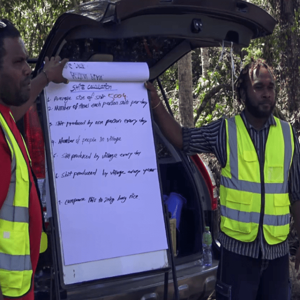 Awareness Raised to Stop Open Toilet in Central Guadalcanal