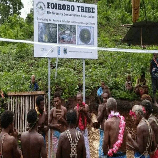 Foirobo Tribal Biodiversity Conservation Association Celebrates Handing over of Milestone Project