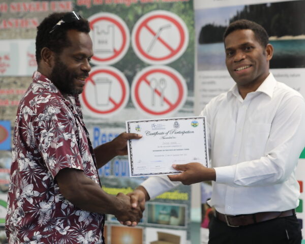 Environmental Laws Enforcement and Compliance training for Guadalcanal Province