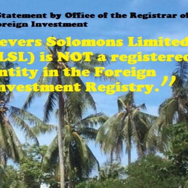 Status Of Levers Solomons Limited (LSL) Clarified