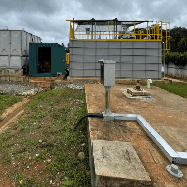 Hi-Tech Wastewater Treatment Plant Installed at Tina Hydro Campsite