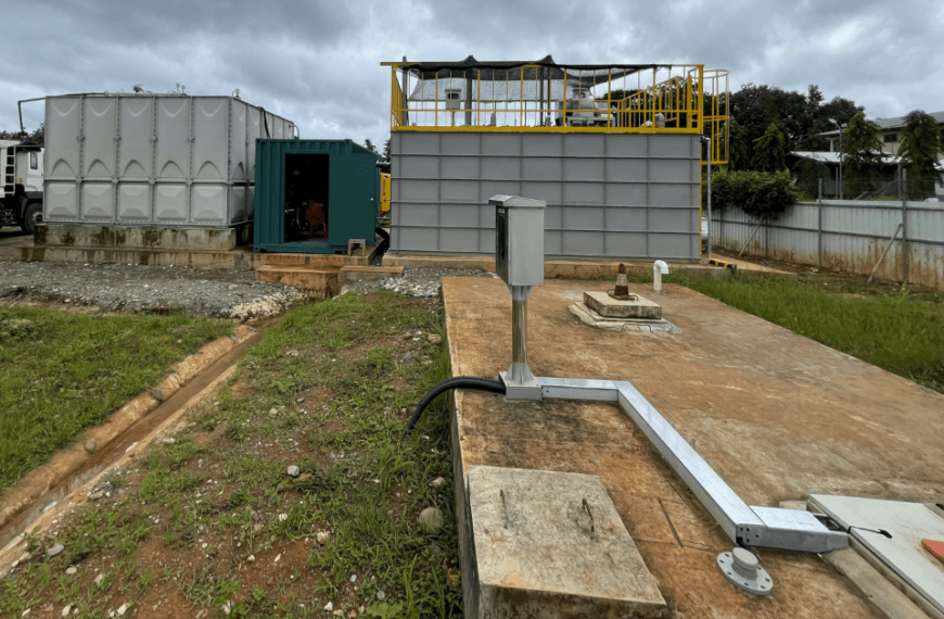 Hi-Tech Wastewater Treatment Plant Installed at Tina Hydro Campsite