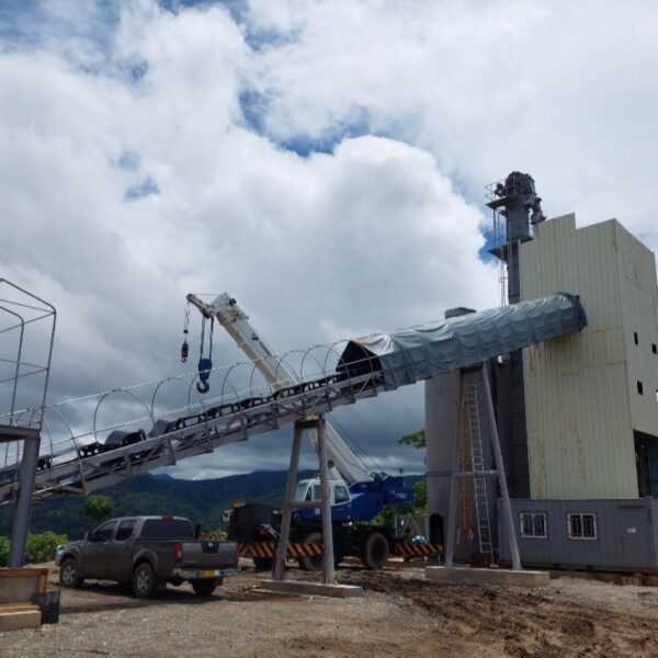 Tina River Project Concrete Plant Ready To Be Commissioned