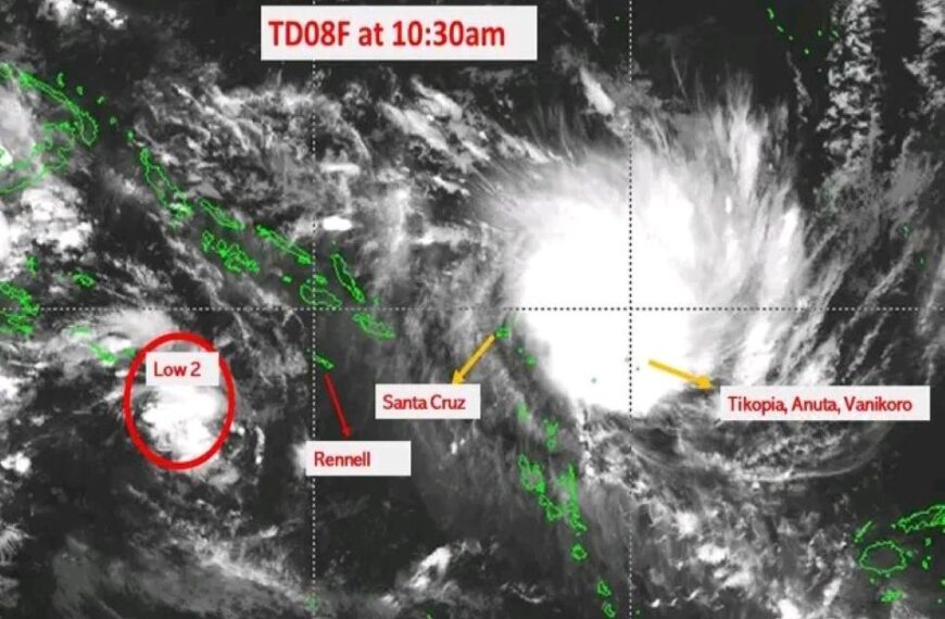 Update on Impact Of Cyclone Judy on Temotu, To Be Establish