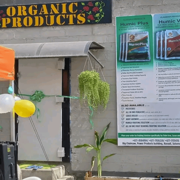 New Organic Shop Opens in East Honiara