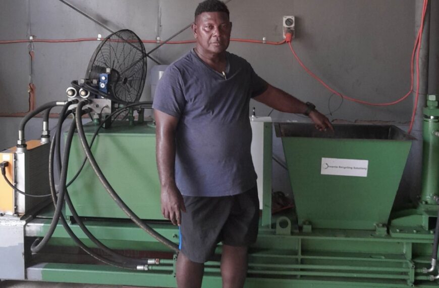 Meet Maefiti, An Entrepreneur in the Honiara’s Waste Recycling Business