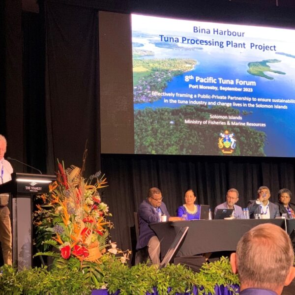 Bina Harbour Project Participates in the Pacific Tuna Forum in PNG