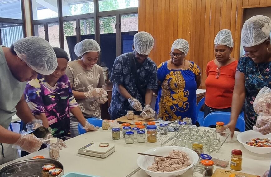 Local Entrepreneurs Undergone FFA Tuna Canning Training