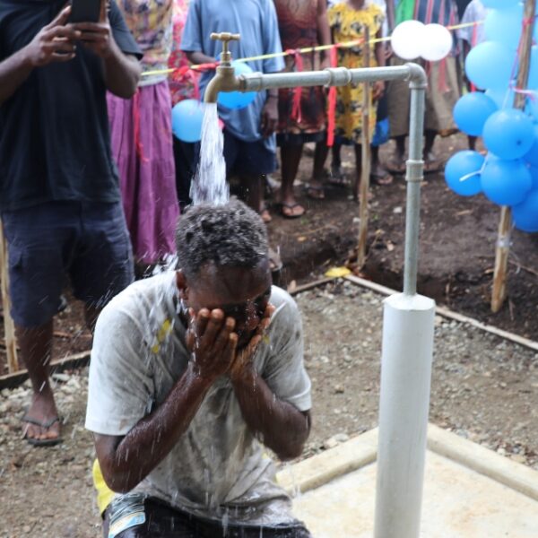 Australia Funds Water Supply Project in Bubumala, Northwest Guadalcanal