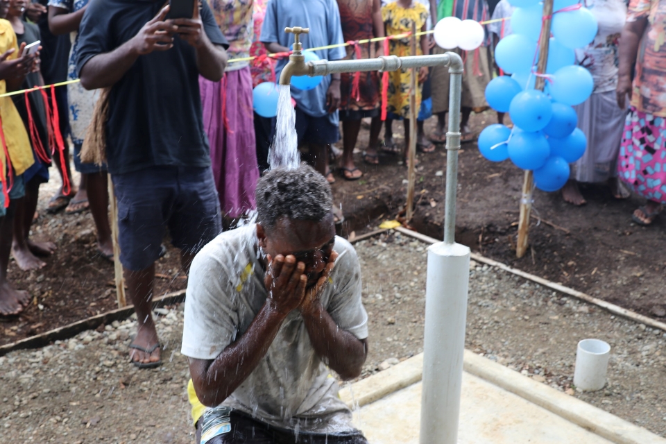 Australia Funds Water Supply Project in Bubumala, Northwest Guadalcanal