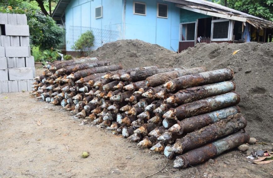 202 UXOs Safely Remove From a School In Honiara
