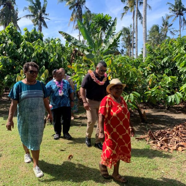 First Nations Envoy Visits Cocoa Farm