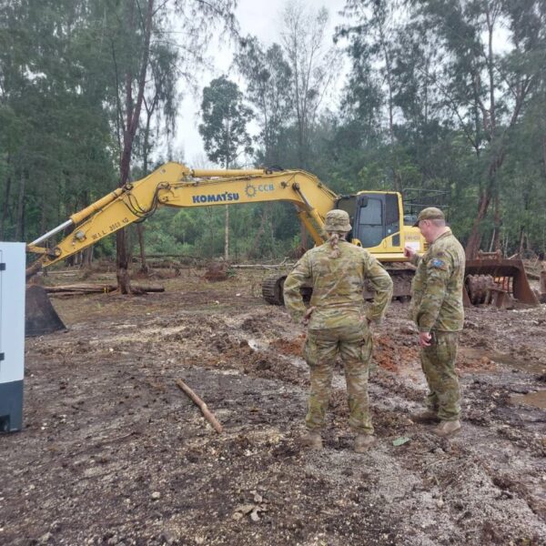 Western Border Outpost Work Has Commenced at Shortland Island