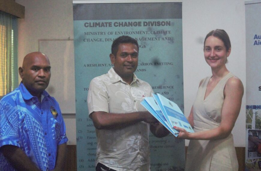 Solomon Islands Launches Climate Monitoring System