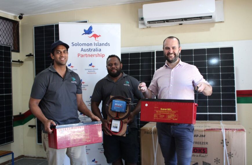 Australia and Superfly Bring Solar Freezers for Remote Solomon Islands Businesses