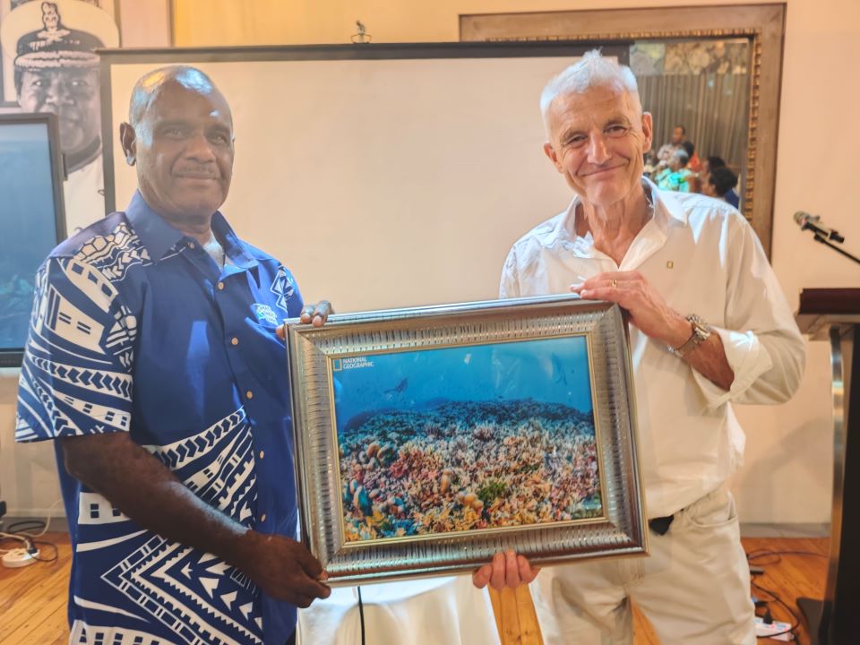 PM Manele Commended Parties in the Pristine Sea Expedition