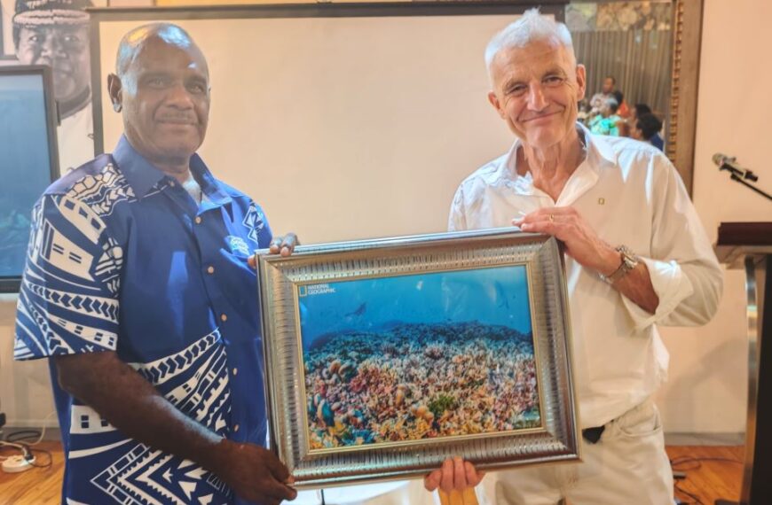 PM Manele Commended Parties in the Pristine Sea Expedition