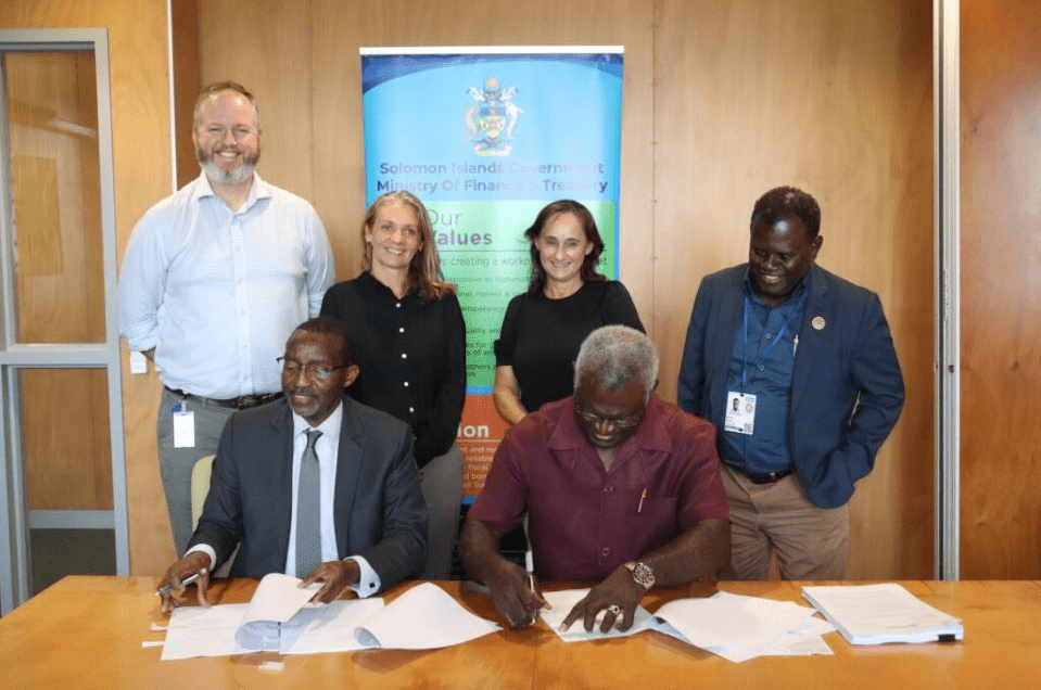 Signing of CAUSE II to Strengthen Climate Resilience and Economic Access in Solomon Islands