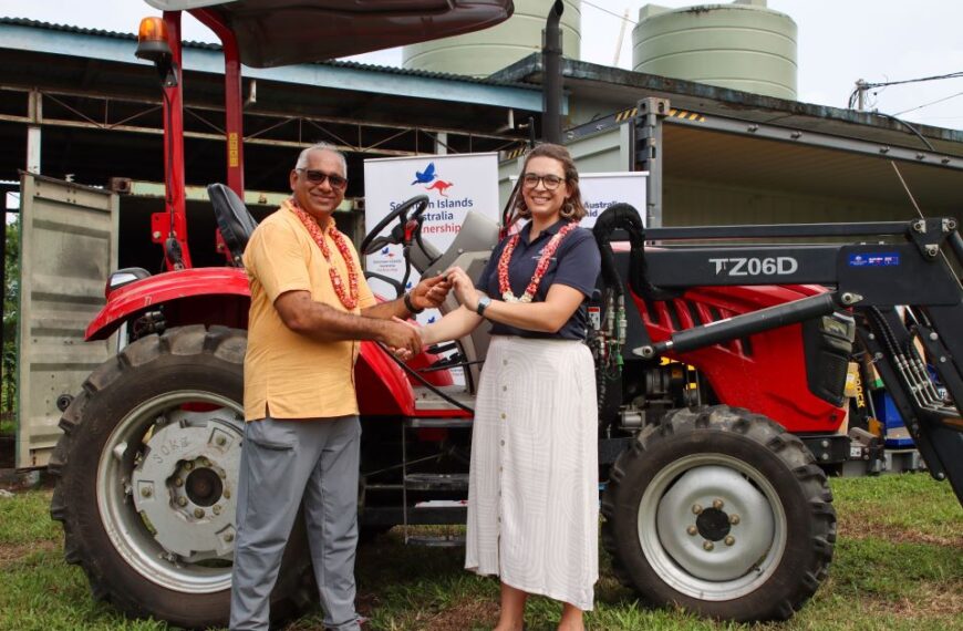 Australia Supports Agriculture Sector through Enhanced Training for Tetere Students