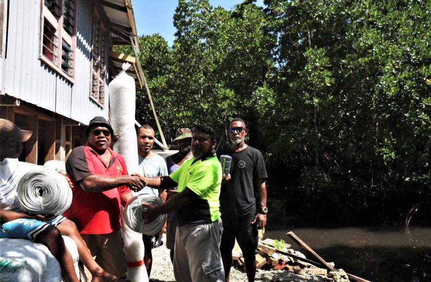 SMC Office Support Port Adam Seaweed Farmers with Essential Farming Materials