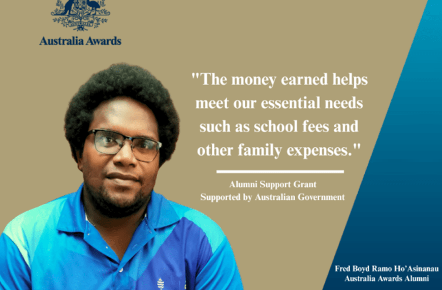 Australia Awards Alumnus Leads Sustainable Pig Farming in Malaita Province