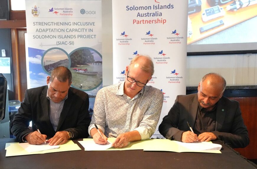 Solomon Islands Launches Flagship Climate Adaptation Project to Build National Resilience