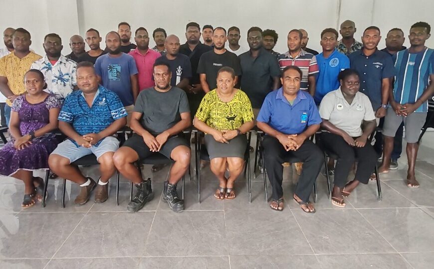 Twenty New Fisheries Observers Begin Intensive Training in Honiara