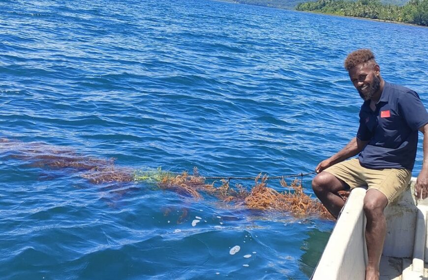 First-Time Seaweed Farmer Sees Hope in New Venture