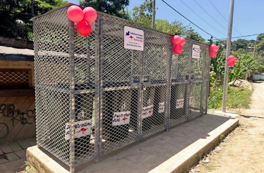 Australia Partners With Central Honiara Community on Pioneering Waste Management Facility