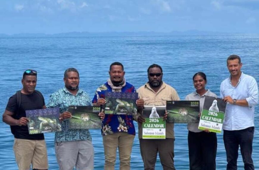 New 2026 Calendar Celebrates Solomon Islands’ Unique Wildlife