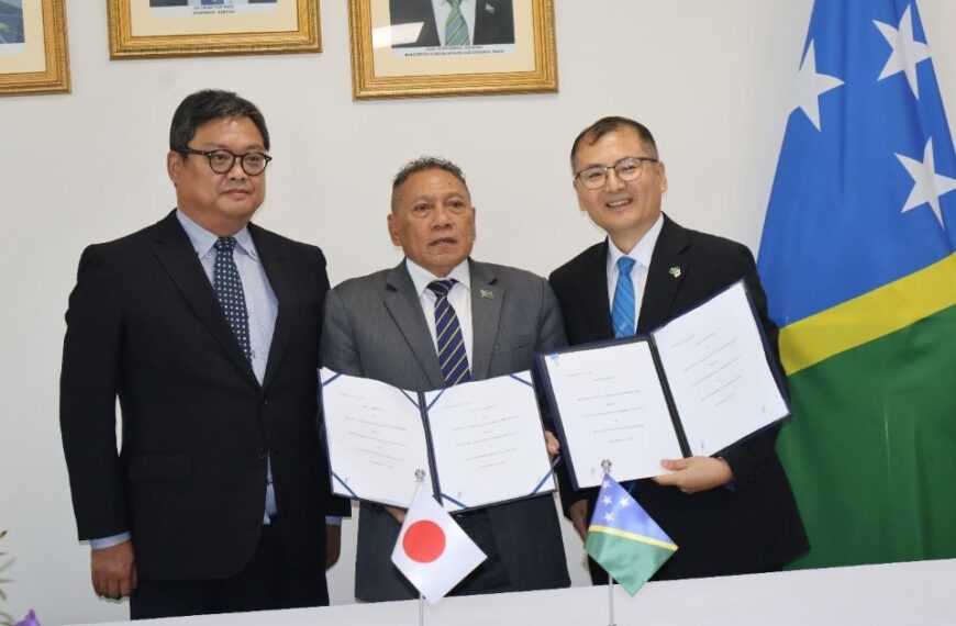 Minister Agovaka Signs Key Japan-Funded Projects to Boost Waste Management and Forestry