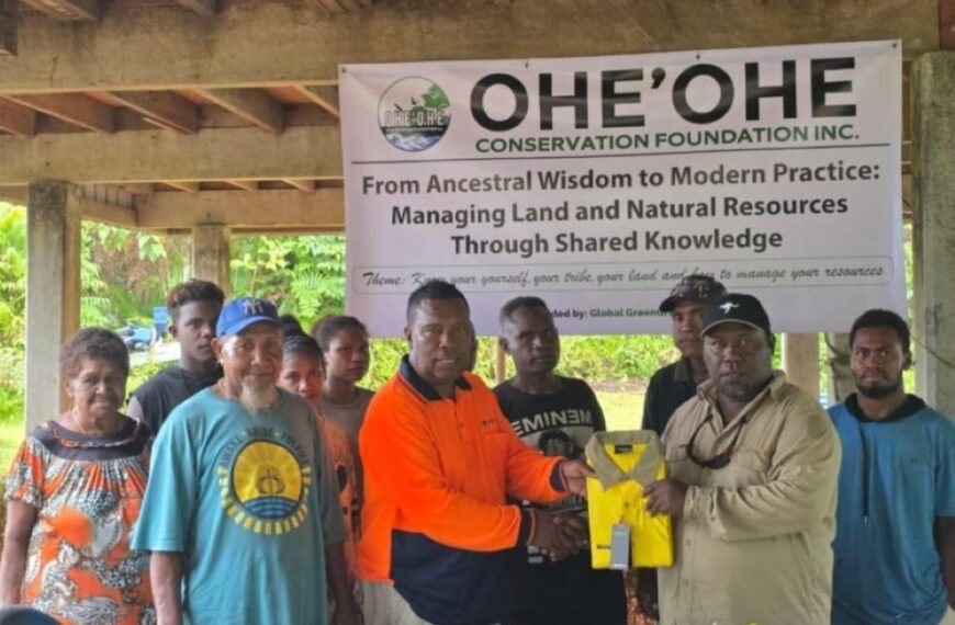 The Workshop Awareness on Managing Land and Natural Resources Successfully Held for OheOhe Conservation Foundation